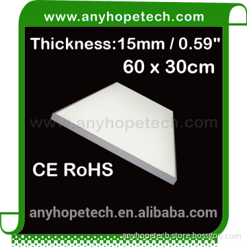 Top sale 300 600mm thickness 15mm aluminium composite panel price